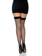 Dream Net Thigh High Stockings - Black