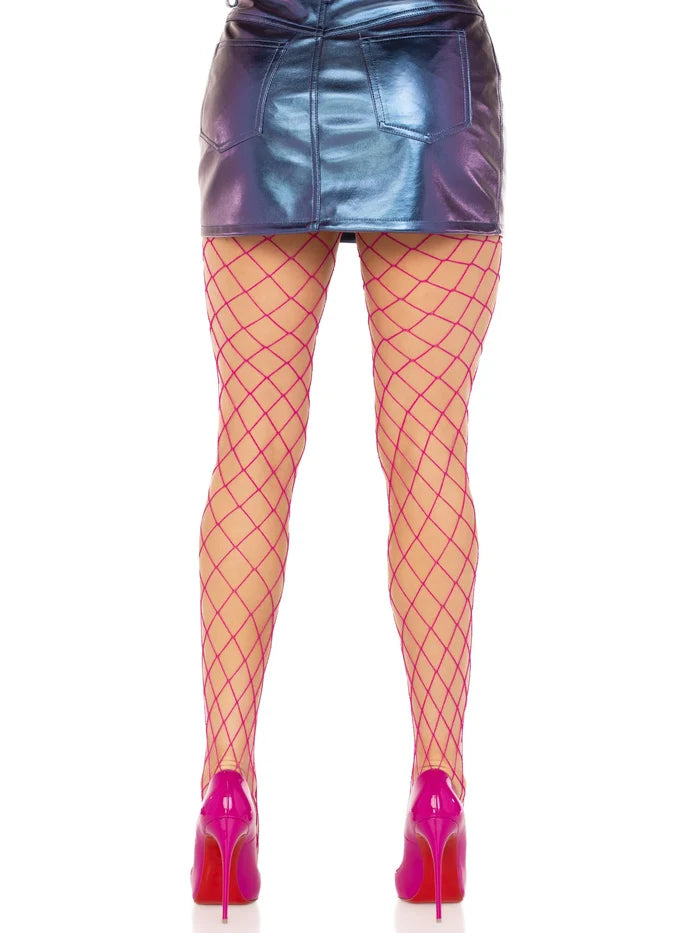 Xena Spandex Diamond Tights - Magenta