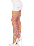 Xena Spandex Diamond Tights - Purple