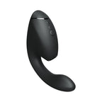 Womanizer Next Duo Rechargeable Silicone Dual G-Spot and Clitoral Stimulator - Black