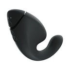 Womanizer Next Duo Rechargeable Silicone Dual G-Spot and Clitoral Stimulator - Black