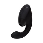 Womanizer Next Duo Rechargeable Silicone Dual G-Spot and Clitoral Stimulator - Black