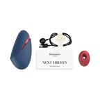 Next Liberty Rechargeable Silicone Clitoral Stimulator - Blue/Red