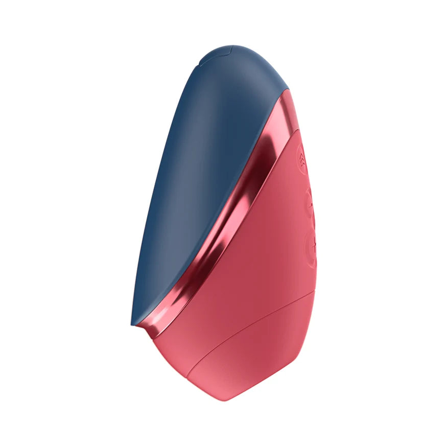 Next Liberty Rechargeable Silicone Clitoral Stimulator - Blue/Red