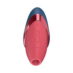 Next Liberty Rechargeable Silicone Clitoral Stimulator - Blue/Red