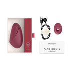 Next Liberty Rechargeable Silicone Clitoral Stimulator - Bordeaux