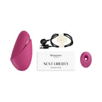 Next Liberty Rechargeable Silicone Clitoral Stimulator - Vibrant Pink