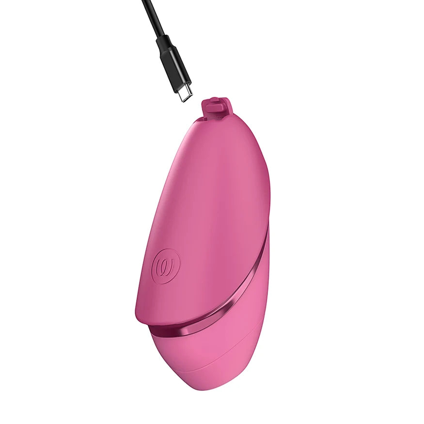 Next Liberty Rechargeable Silicone Clitoral Stimulator - Vibrant Pink