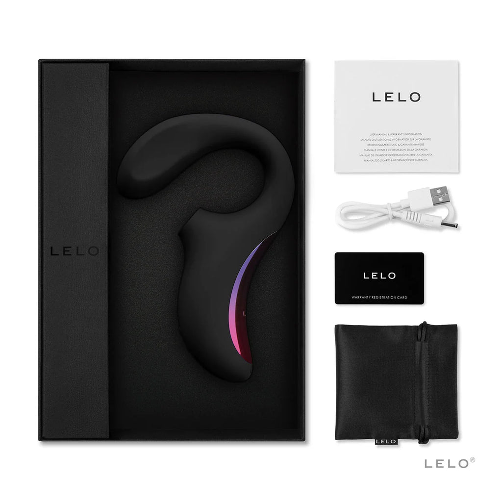LELO ENIGMA CRUISE Suction Dual Stimulator Black