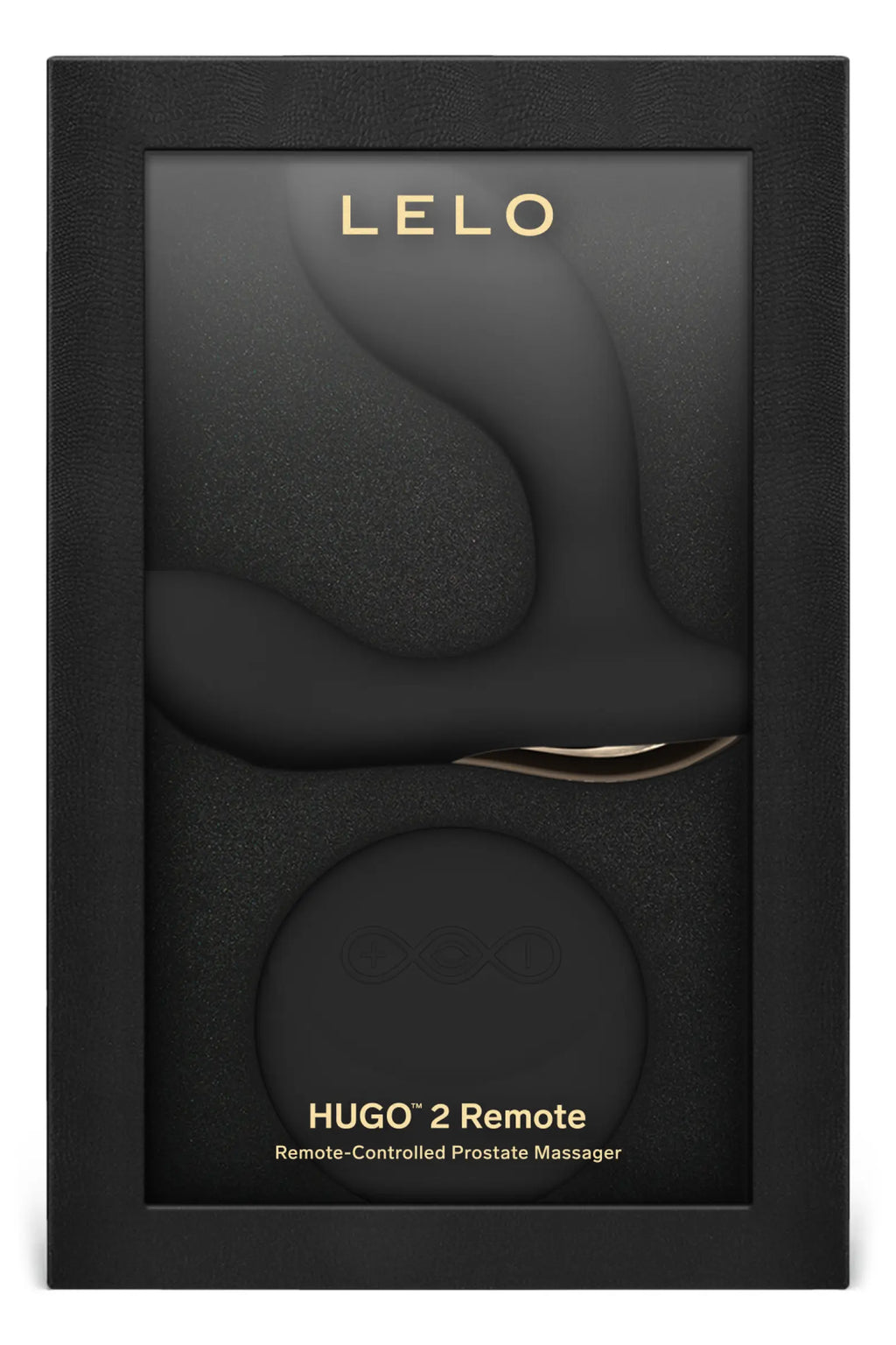 LELO HUGO 2 Prostate Massager with Remote Black