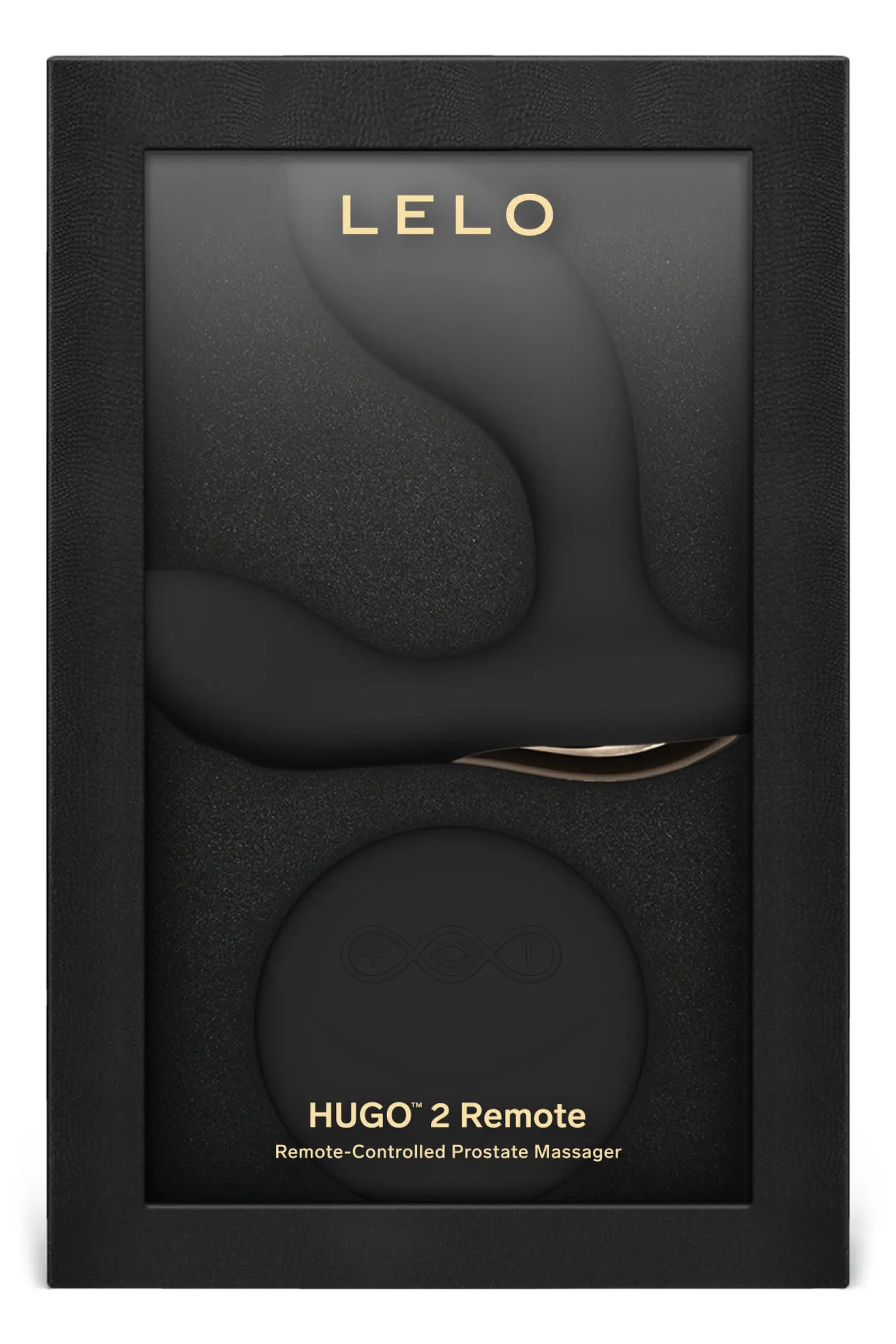 LELO HUGO 2 Prostate Massager with Remote Black