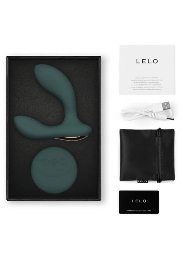 LELO HUGO 2 Prostate Massager with Remote Green