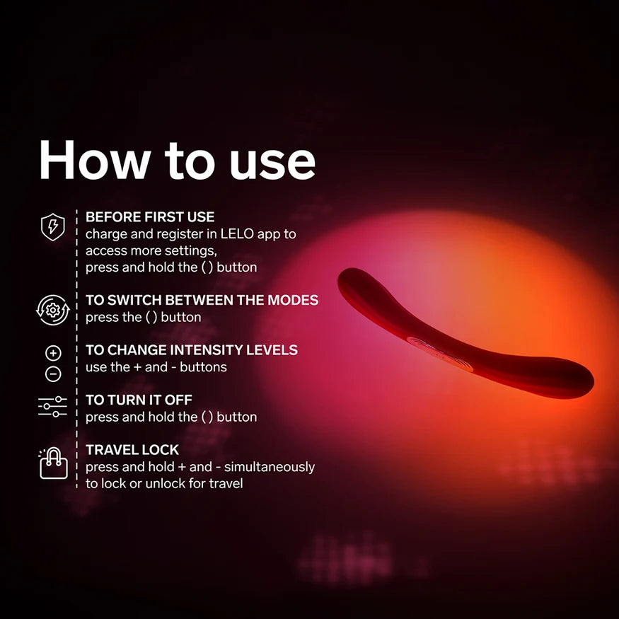 LELO BOOMERANG Cerise