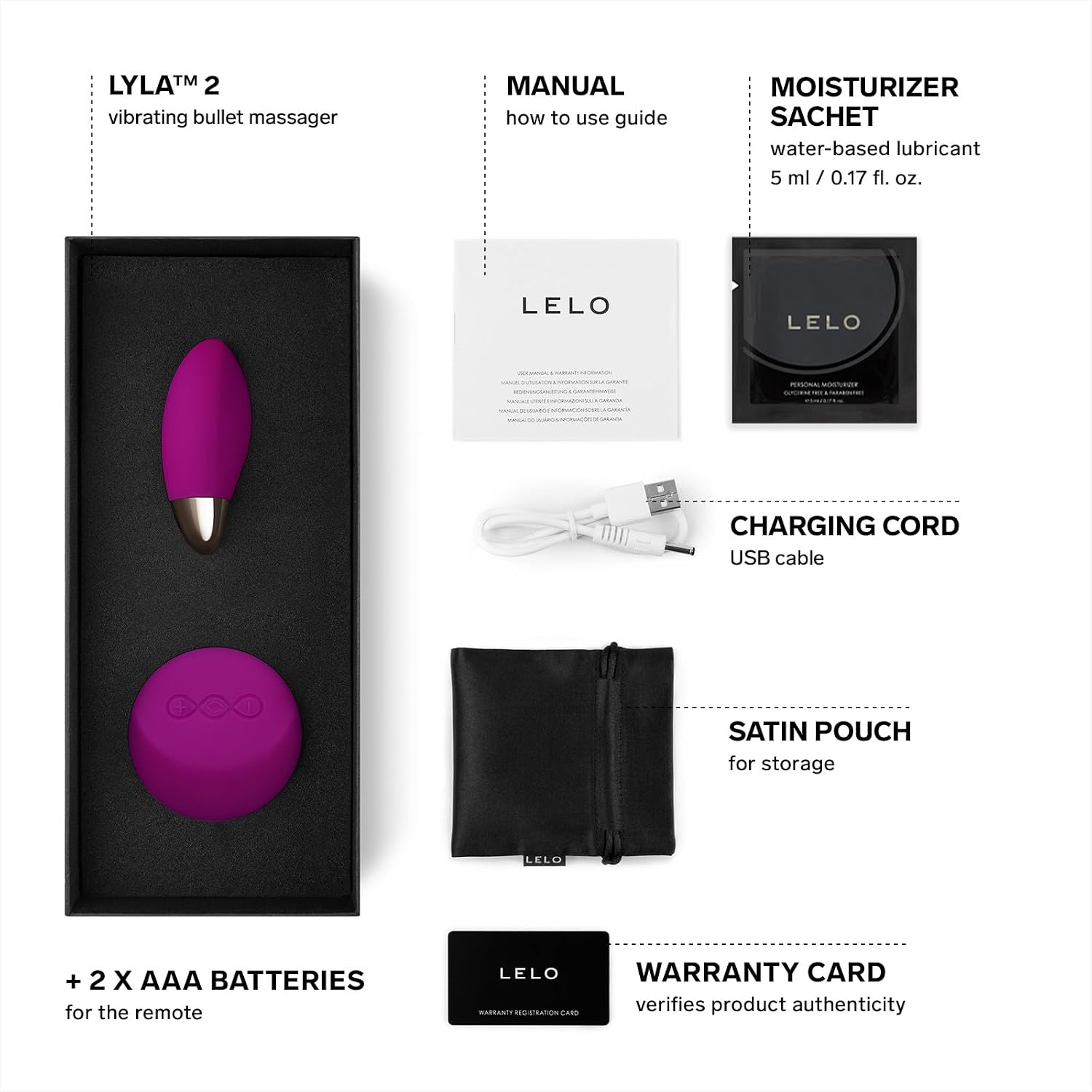 LELO LYLA 2 Deep Rose