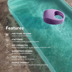 LELO TOR 3 Vibrating Cockring Black