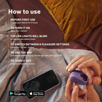 LELO TOR 3 Vibrating Cockring Violet Dust