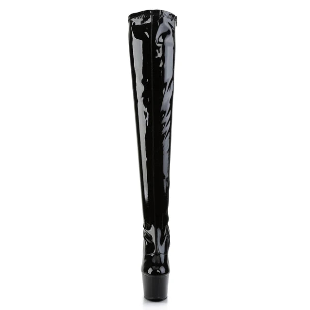 Adore 3000 Stretch - Patent Black