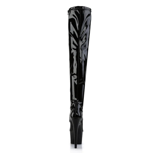 Adore 3000 Stretch - Patent Black