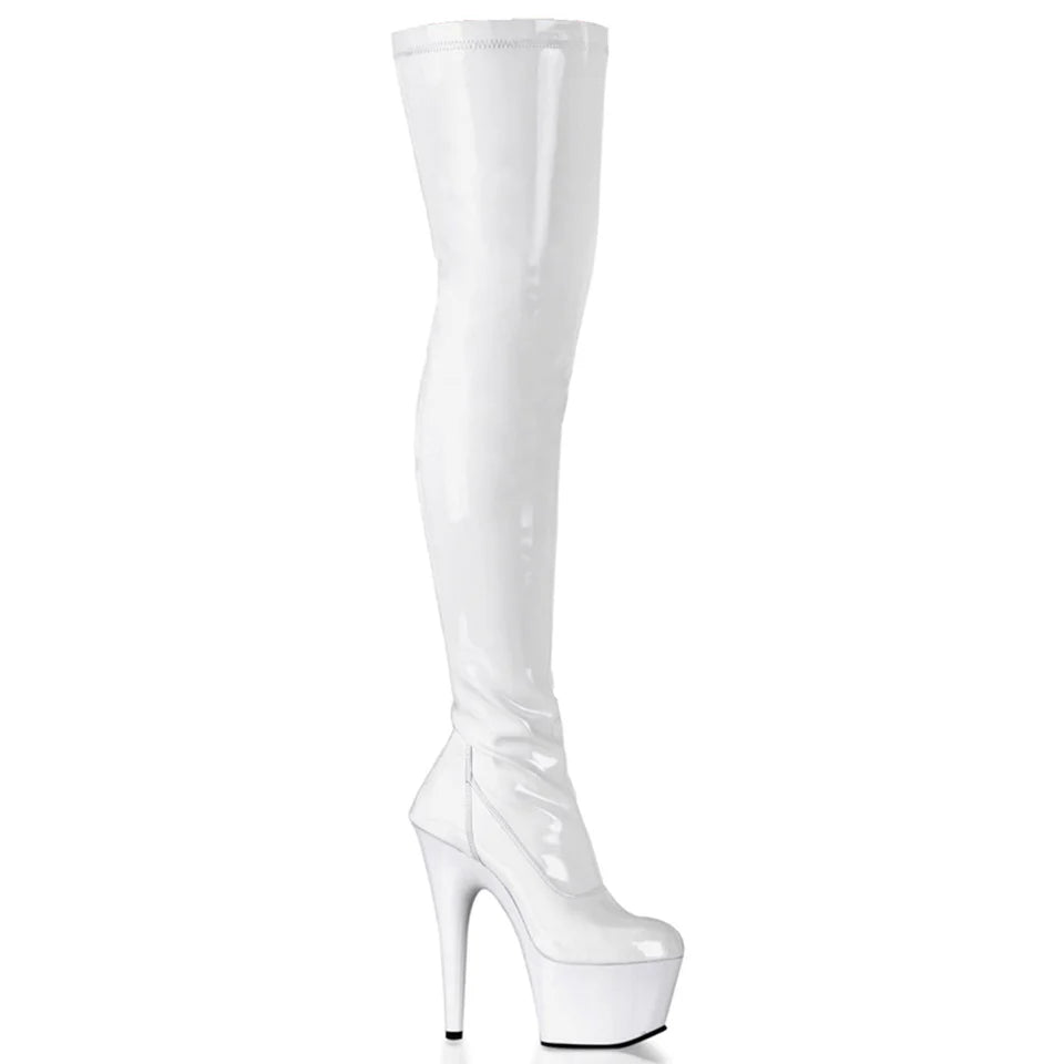 Adore 3000 Stretch - Patent White