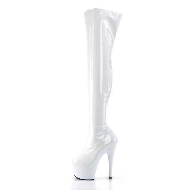 Adore 3000 Stretch - Patent White