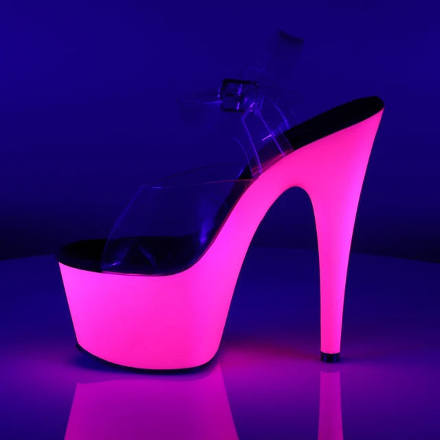 Adore-708UV Clear Neon Pink