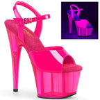 Adore-709UVT Neon Hot Pink Patent