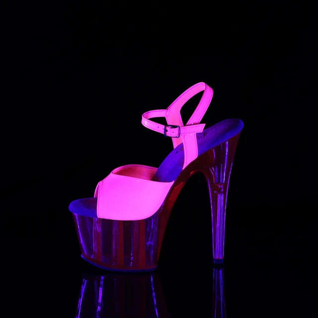 Adore-709UVT Neon Hot Pink Patent