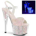 Adore-710UVG Neon Opal Glitter White