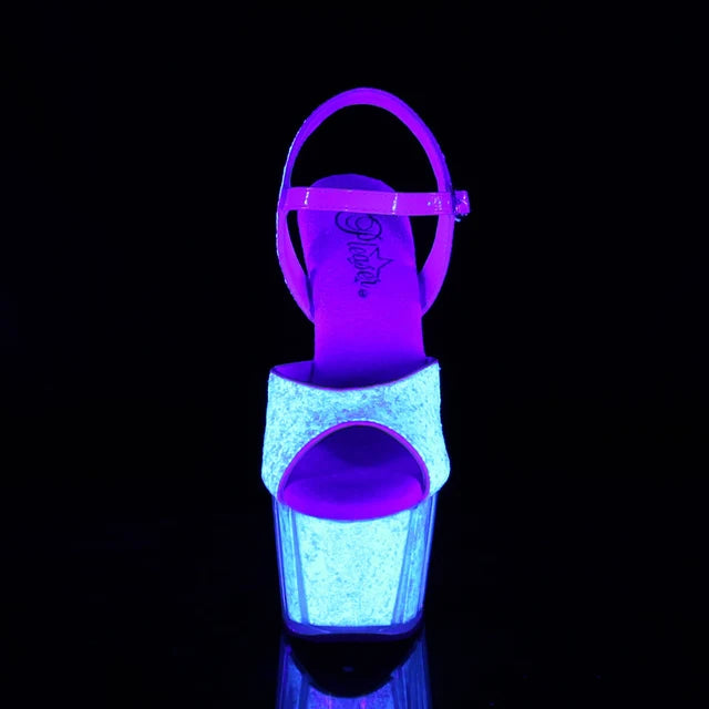 Adore-710UVG Neon Opal Glitter White