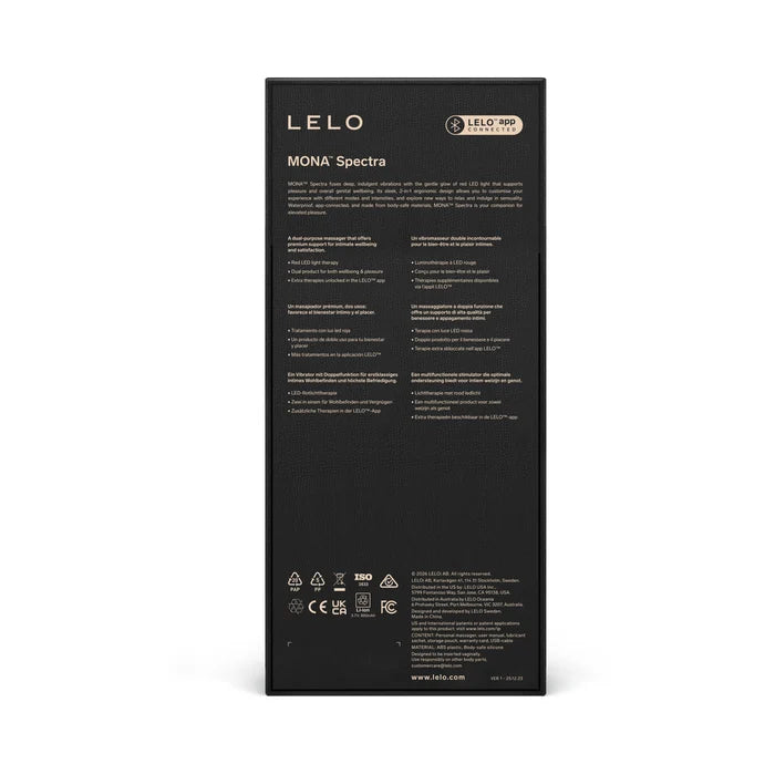 LELO Mona Spectra Massager Light Pink