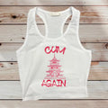 Cum Again Crop Tank Top