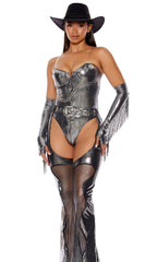 Buckin Wild 3-Piece Women's Cowgirl Costume