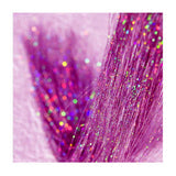 Berry Sugar Cup Sparkle Tinsel Hair Extension Clips 3 Pk
