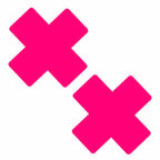 Neon Pinky Tink Temperature Reactive X Factor Nipple Cover Pasties