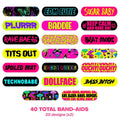 Ouchie Stix by Neva Nude Rave Bae Bandages 40-Pack