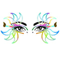 Rainbow Petal Glow Holographic Face Sticker