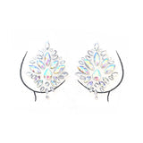 Stardust Iridescent Crystal Jewel Nipple Pasties
