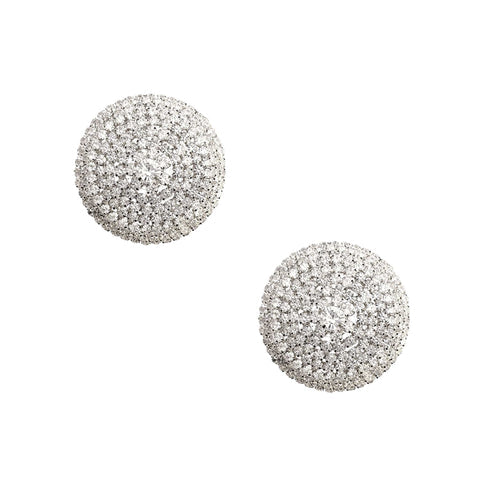The Big O Silver Crystal Jewel Reusable Silicone Nipple Cover Pasties