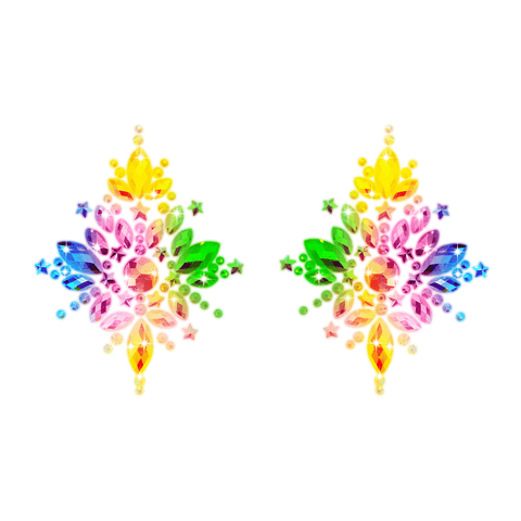 Twinkle Twinkle Led Light Up Crystal Nipple Cover Pasties