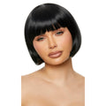Black Bob Wig with Bangs
