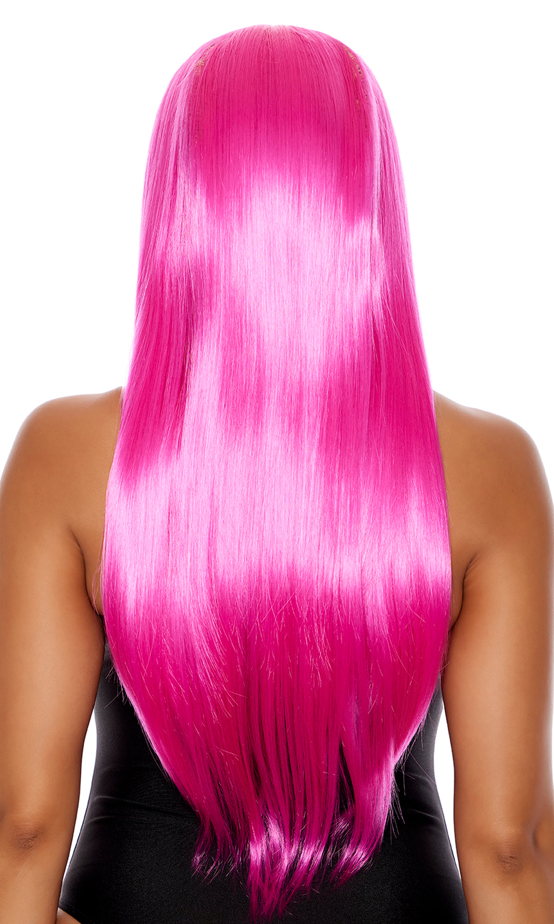 Hot Pink Straight Wig